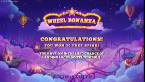 Interface do jogo Wonder of Circus em um smartphone